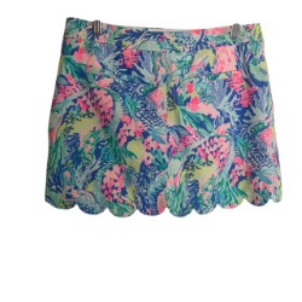 Lilly Pulitzer Colette Mermaid Cove Skort 2